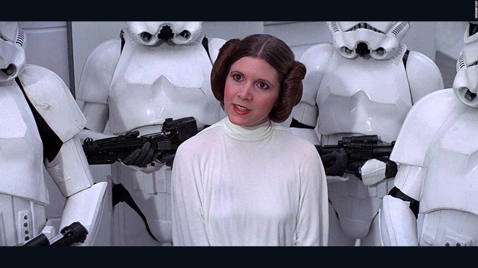 Recuerdas este peinado de la princesa Leia  Video  CNN